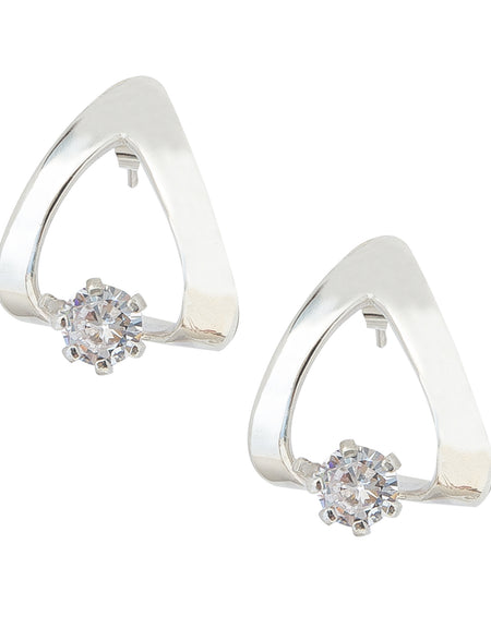 ARETES DE GOTA CON CIRCONIA