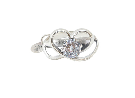 ANILLO CORAZON CON CIRCONIA