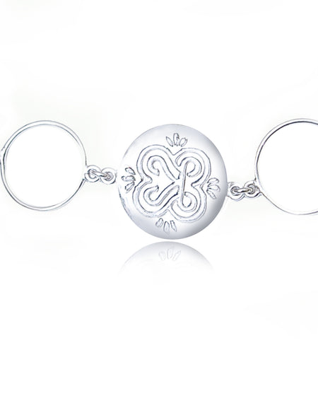 COLLAR DE AROS Y CIRCONIA