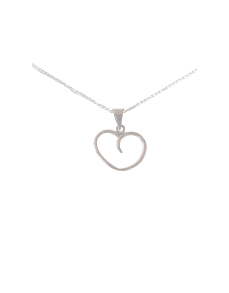 DIJE CORAZON CON CADENA