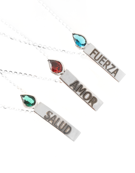 DIJE VELA DE SALUD CON CADENA