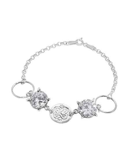 PULSERA AROS Y CIRCONIA KETZALIA